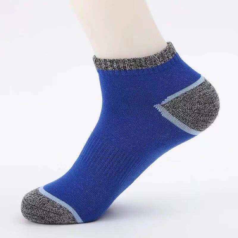 Short Gym Compression Men Cotton Socks Boat Socks Breathable Sports Socks Wholesale